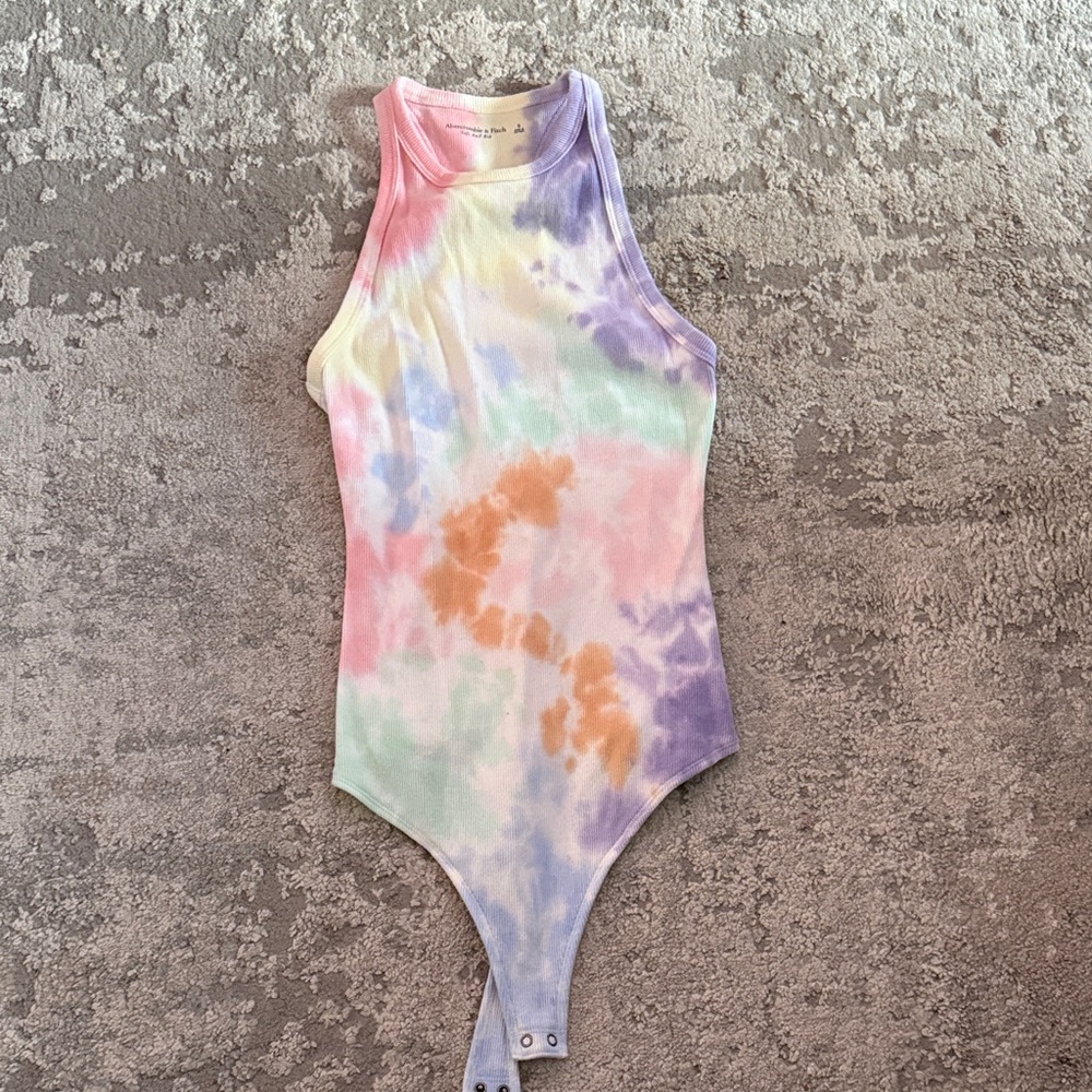 Abercrombie & Fitch Pastel Ribbed Top
